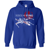 Sweatshirts Royal / S T-65 X-Wing Pullover Hoodie