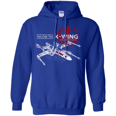 Sweatshirts Royal / S T-65 X-Wing Pullover Hoodie