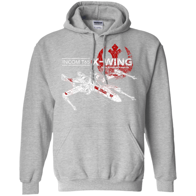 Sweatshirts Sport Grey / S T-65 X-Wing Pullover Hoodie