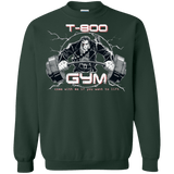 Sweatshirts Forest Green / Small T-800 gym Crewneck Sweatshirt