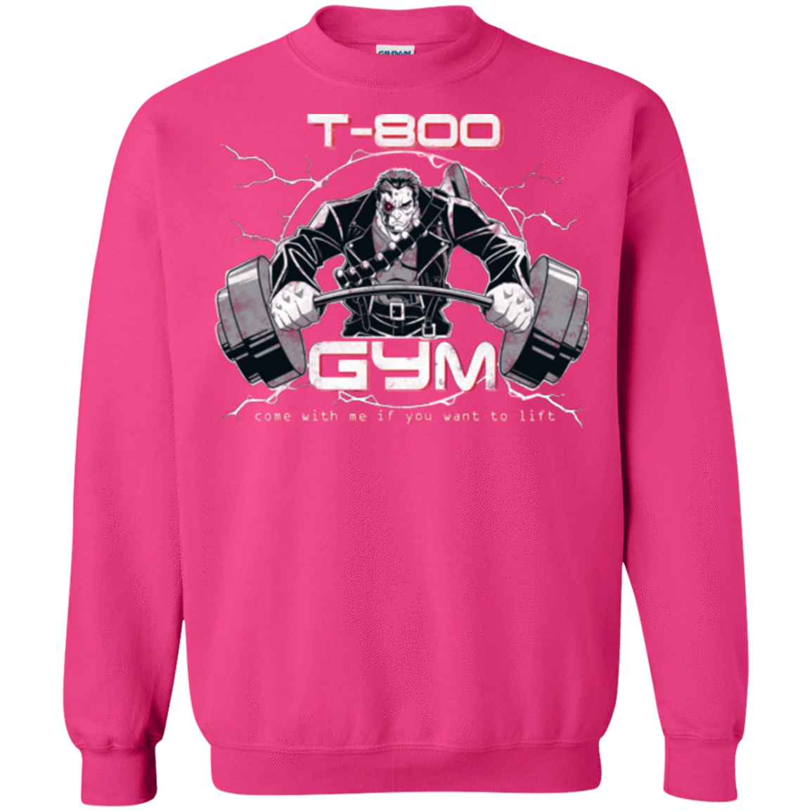 Sweatshirts Heliconia / Small T-800 gym Crewneck Sweatshirt