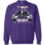 Sweatshirts Purple / Small T-800 gym Crewneck Sweatshirt
