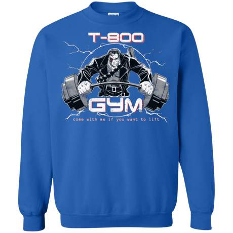 Sweatshirts Royal / Small T-800 gym Crewneck Sweatshirt