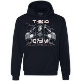 Sweatshirts Navy / Small T-800 gym Premium Fleece Hoodie