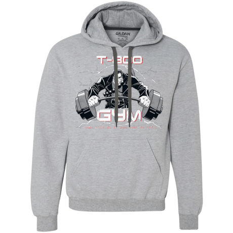 Sweatshirts Sport Grey / Small T-800 gym Premium Fleece Hoodie