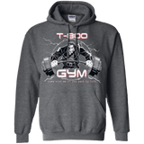 Sweatshirts Dark Heather / Small T-800 gym Pullover Hoodie