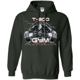 Sweatshirts Forest Green / Small T-800 gym Pullover Hoodie