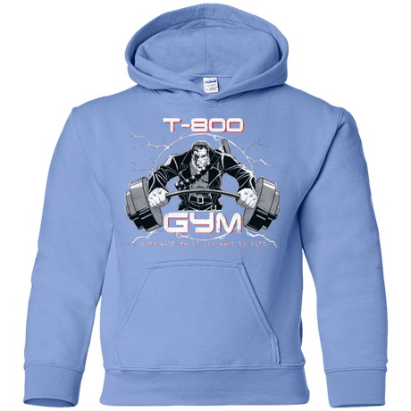 Sweatshirts Carolina Blue / YS T-800 gym Youth Hoodie