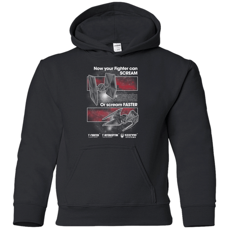 Sweatshirts Black / YS T-Fighters Youth Hoodie