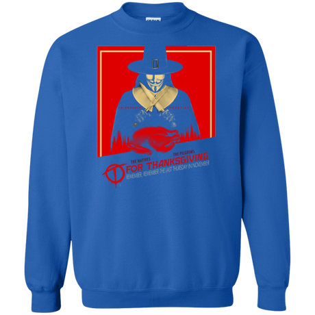 Sweatshirts Royal / Small T for Thanksgiving Crewneck Sweatshirt