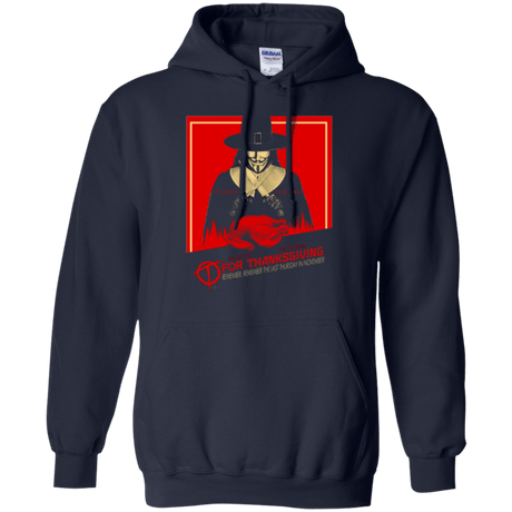 Sweatshirts Navy / Small T for Thanksgiving Pullover Hoodie