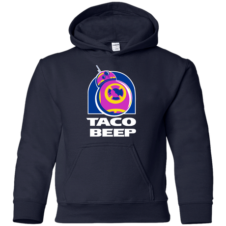 Sweatshirts Navy / YS Taco Beep Youth Hoodie