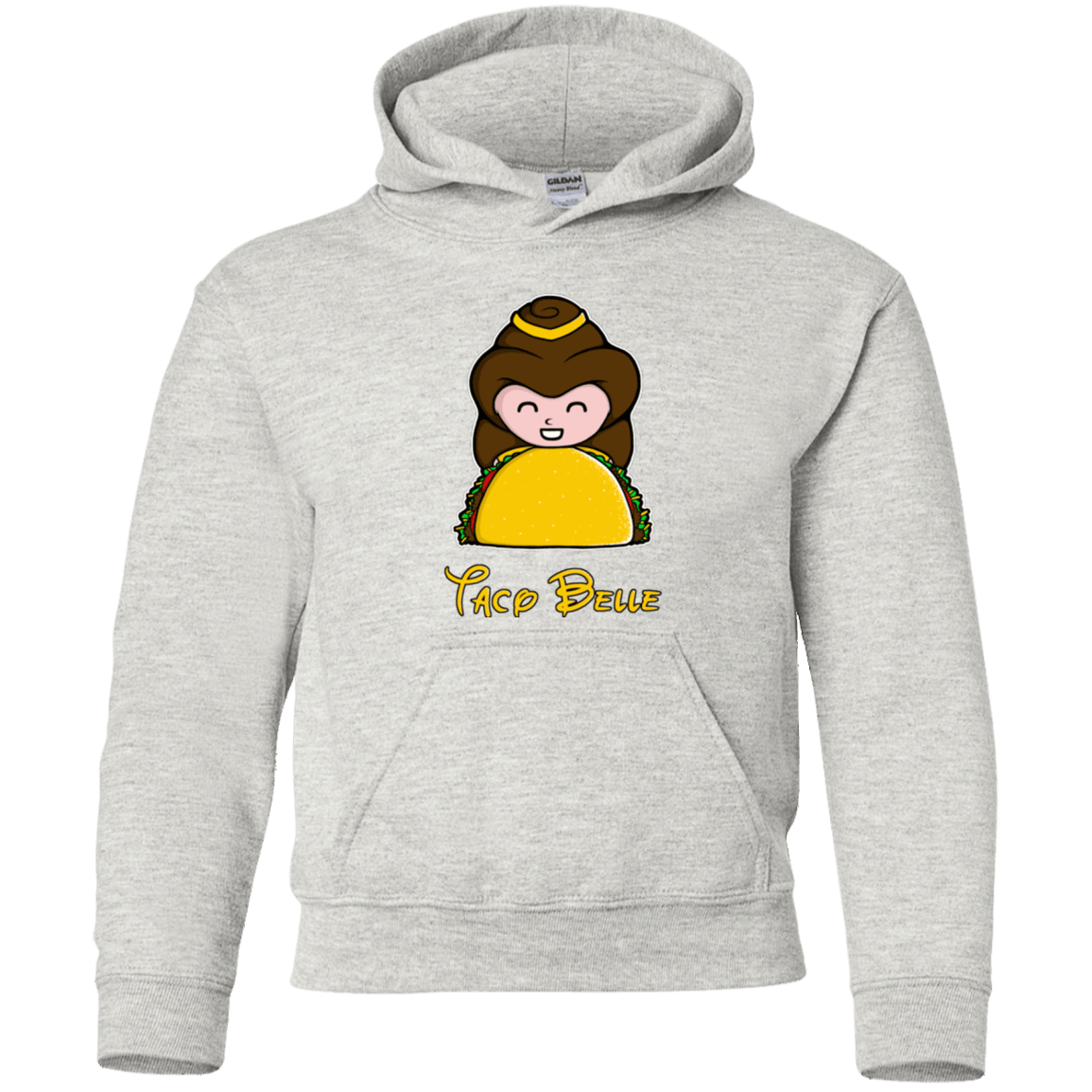 Sweatshirts Ash / YS Taco Belle Youth Hoodie