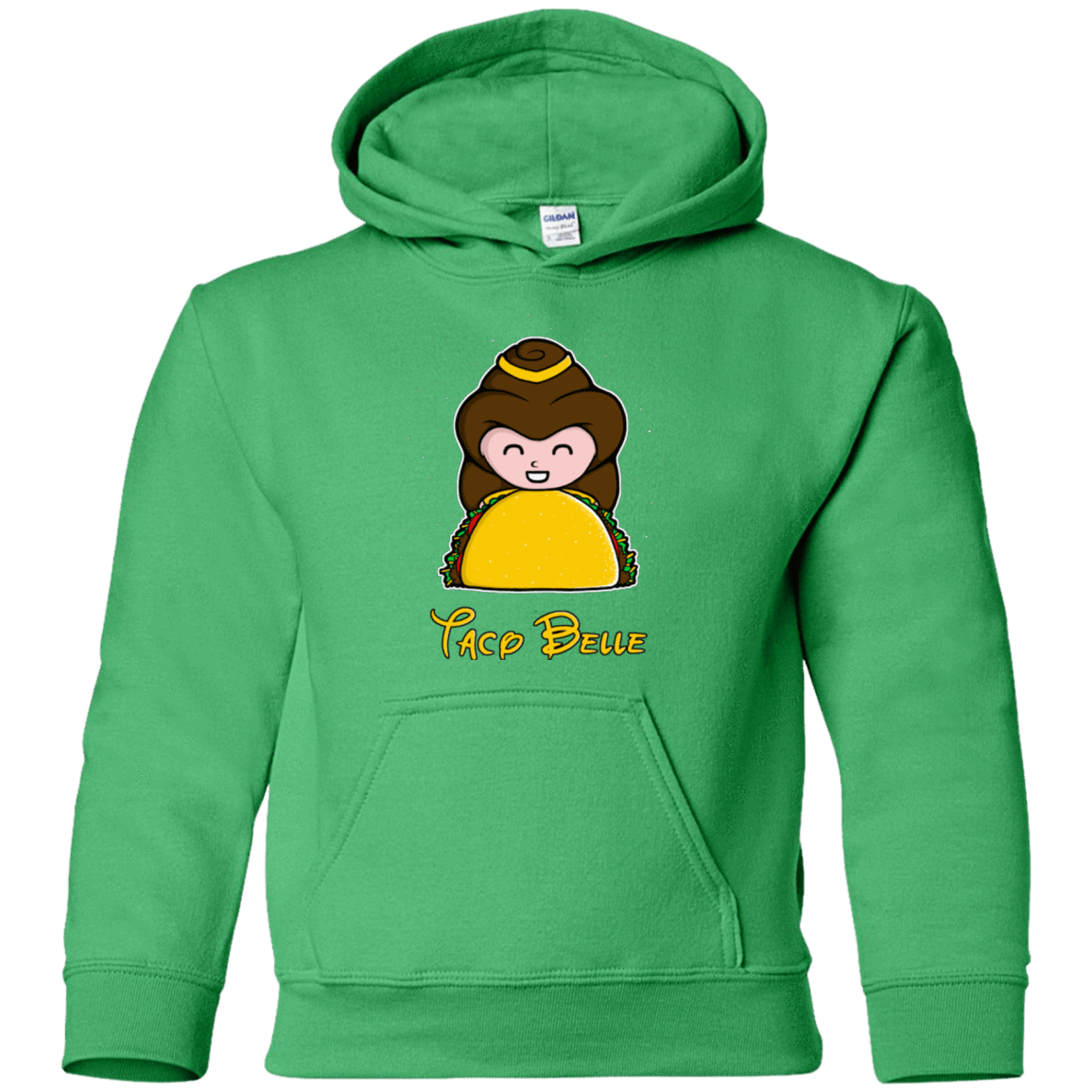 Sweatshirts Irish Green / YS Taco Belle Youth Hoodie