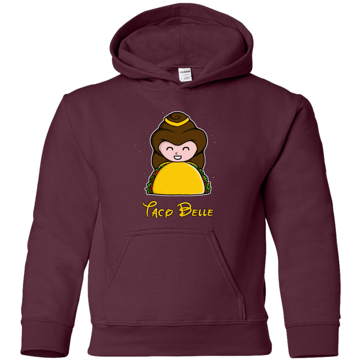 Sweatshirts Maroon / YS Taco Belle Youth Hoodie