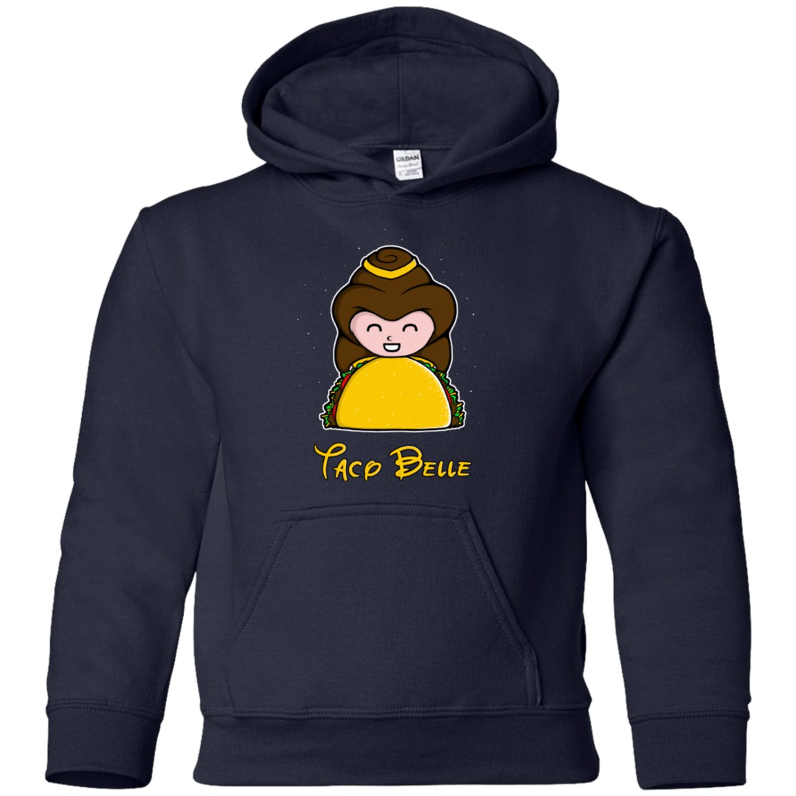 Sweatshirts Navy / YS Taco Belle Youth Hoodie