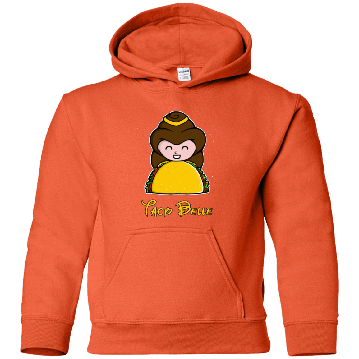 Sweatshirts Orange / YS Taco Belle Youth Hoodie