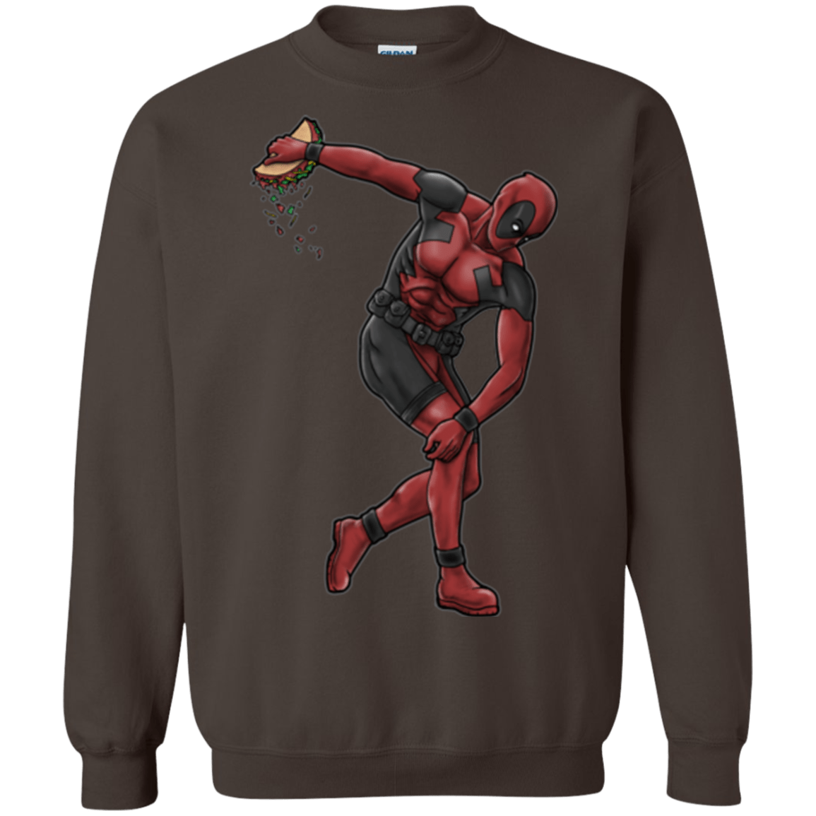 Sweatshirts Dark Chocolate / Small Tacobolus Crewneck Sweatshirt