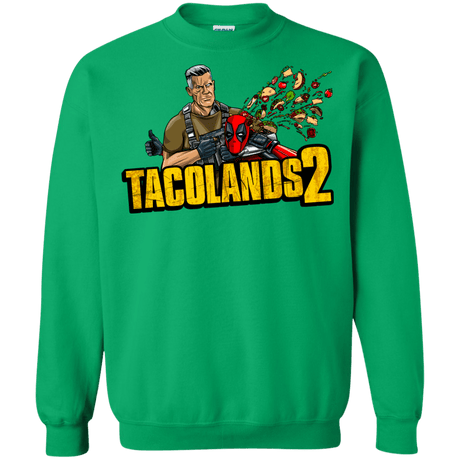 Sweatshirts Irish Green / S TACOLANDS 2 Crewneck Sweatshirt