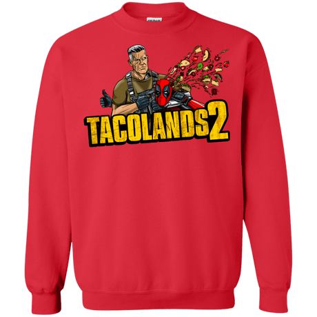 Sweatshirts Red / S TACOLANDS 2 Crewneck Sweatshirt