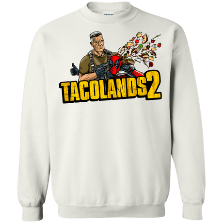 Sweatshirts White / S TACOLANDS 2 Crewneck Sweatshirt