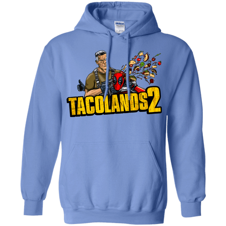 Sweatshirts Carolina Blue / S TACOLANDS 2 Pullover Hoodie