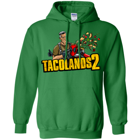 Sweatshirts Irish Green / S TACOLANDS 2 Pullover Hoodie