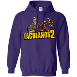 Sweatshirts Purple / S TACOLANDS 2 Pullover Hoodie