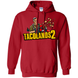 Sweatshirts Red / S TACOLANDS 2 Pullover Hoodie