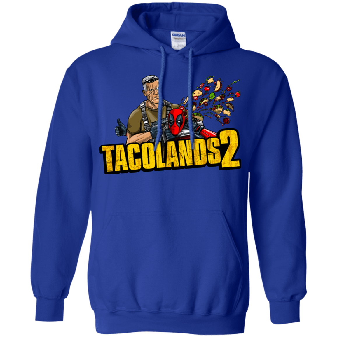 Sweatshirts Royal / S TACOLANDS 2 Pullover Hoodie