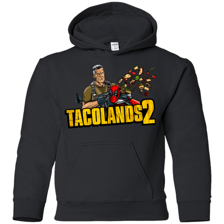 Sweatshirts Black / YS TACOLANDS 2 Youth Hoodie