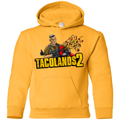 Sweatshirts Gold / YS TACOLANDS 2 Youth Hoodie