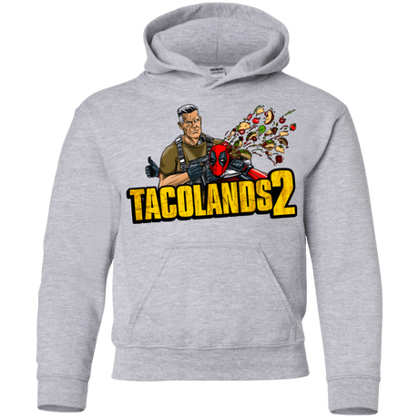 Sweatshirts Sport Grey / YS TACOLANDS 2 Youth Hoodie