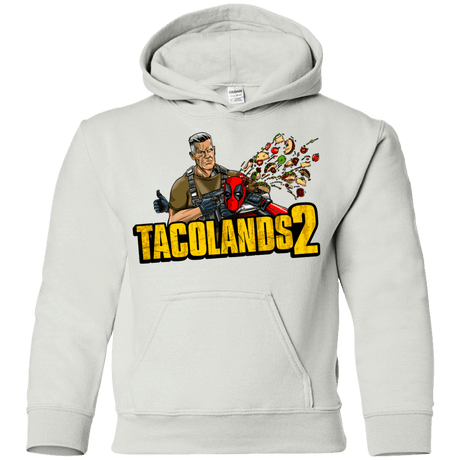 Sweatshirts White / YS TACOLANDS 2 Youth Hoodie