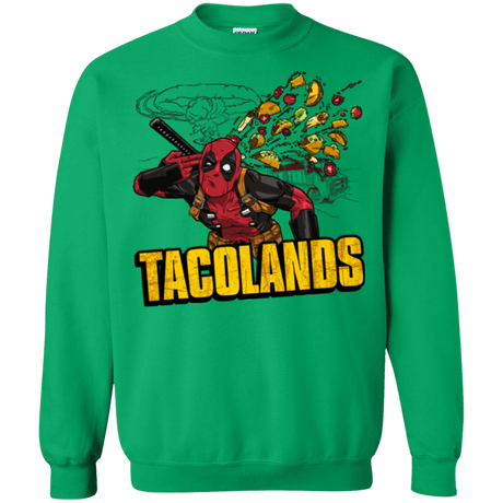 Sweatshirts Irish Green / Small Tacolands Crewneck Sweatshirt