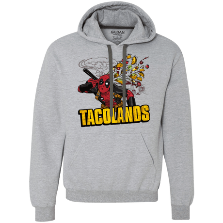 Sweatshirts Sport Grey / Small Tacolands Premium Fleece Hoodie