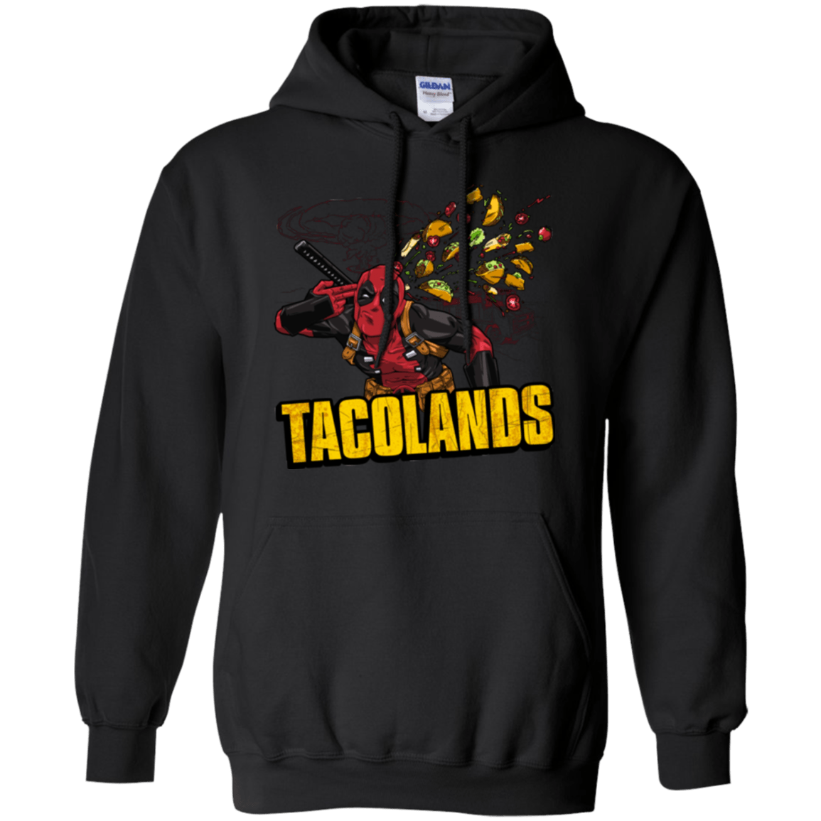 Sweatshirts Black / Small Tacolands Pullover Hoodie