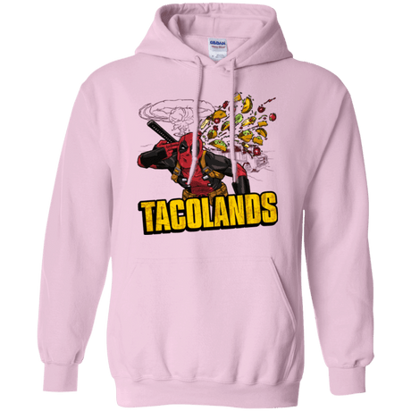 Sweatshirts Light Pink / Small Tacolands Pullover Hoodie