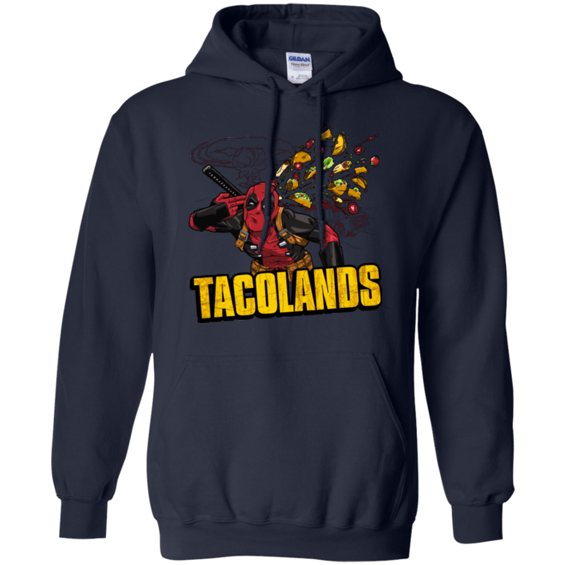 Sweatshirts Navy / Small Tacolands Pullover Hoodie