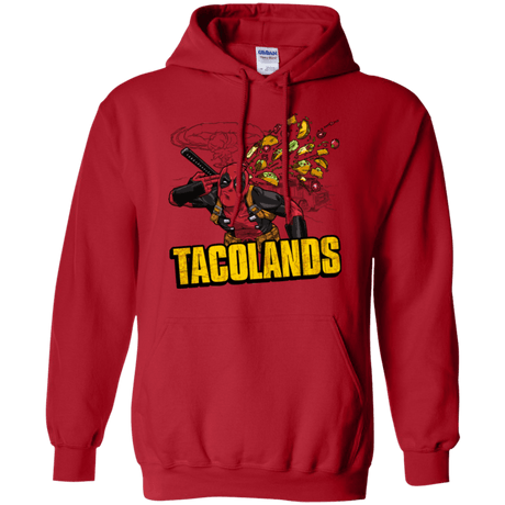 Sweatshirts Red / Small Tacolands Pullover Hoodie