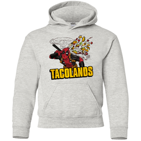 Sweatshirts Ash / YS Tacolands Youth Hoodie