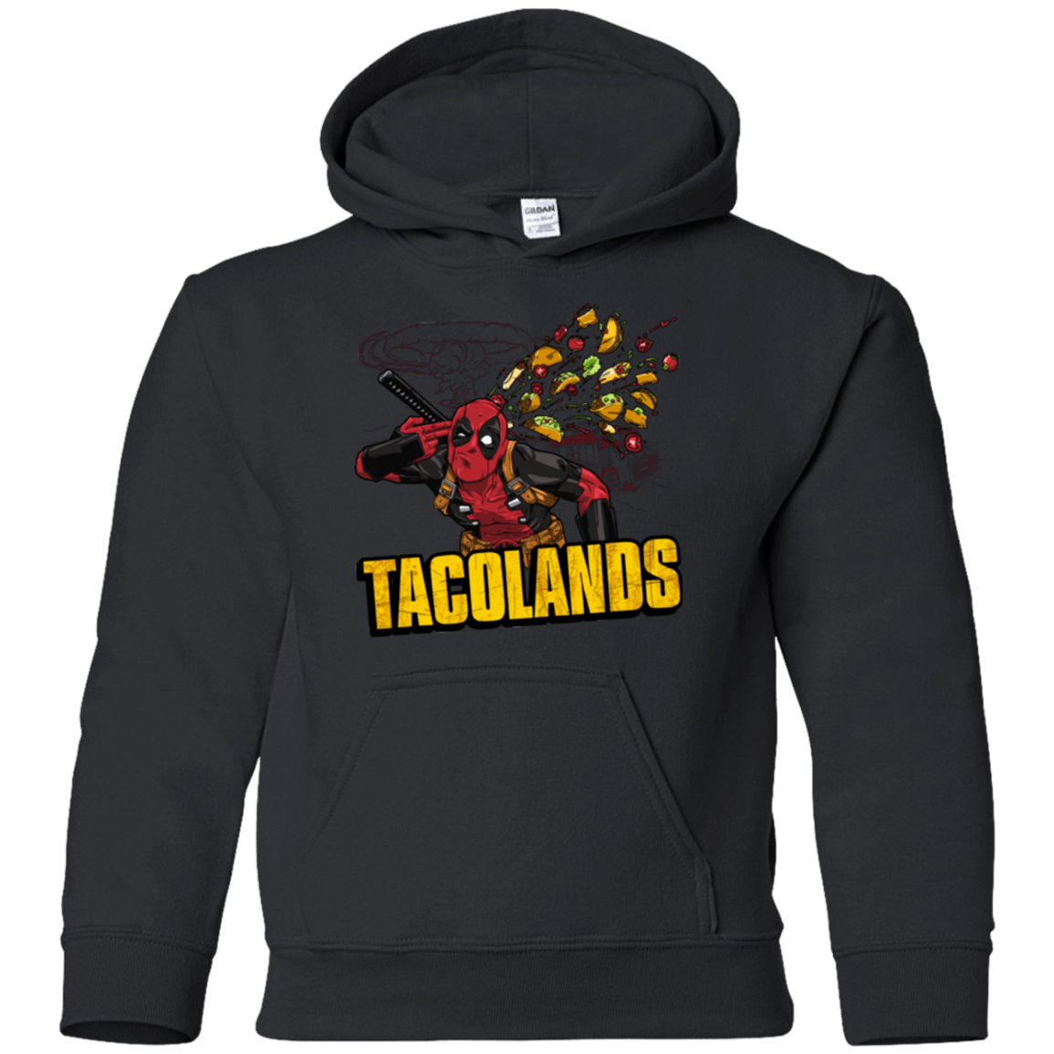 Sweatshirts Black / YS Tacolands Youth Hoodie