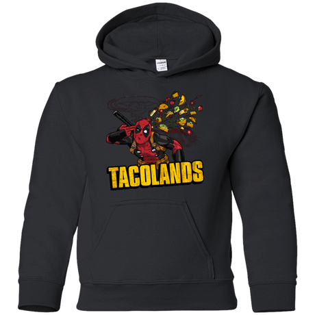 Sweatshirts Black / YS Tacolands Youth Hoodie