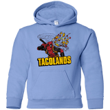 Sweatshirts Carolina Blue / YS Tacolands Youth Hoodie