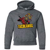 Sweatshirts Dark Heather / YS Tacolands Youth Hoodie