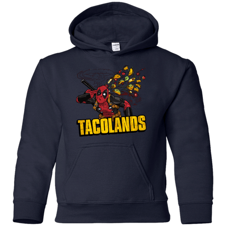Sweatshirts Navy / YS Tacolands Youth Hoodie