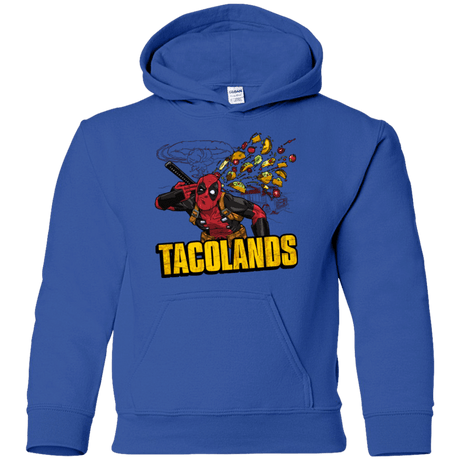 Sweatshirts Royal / YS Tacolands Youth Hoodie