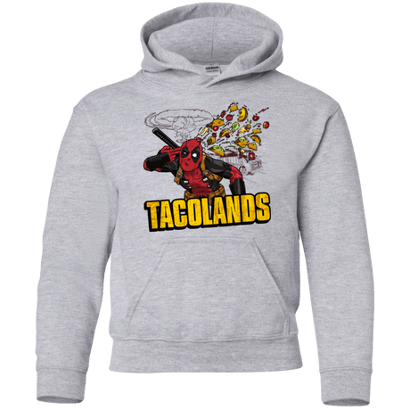Sweatshirts Sport Grey / YS Tacolands Youth Hoodie