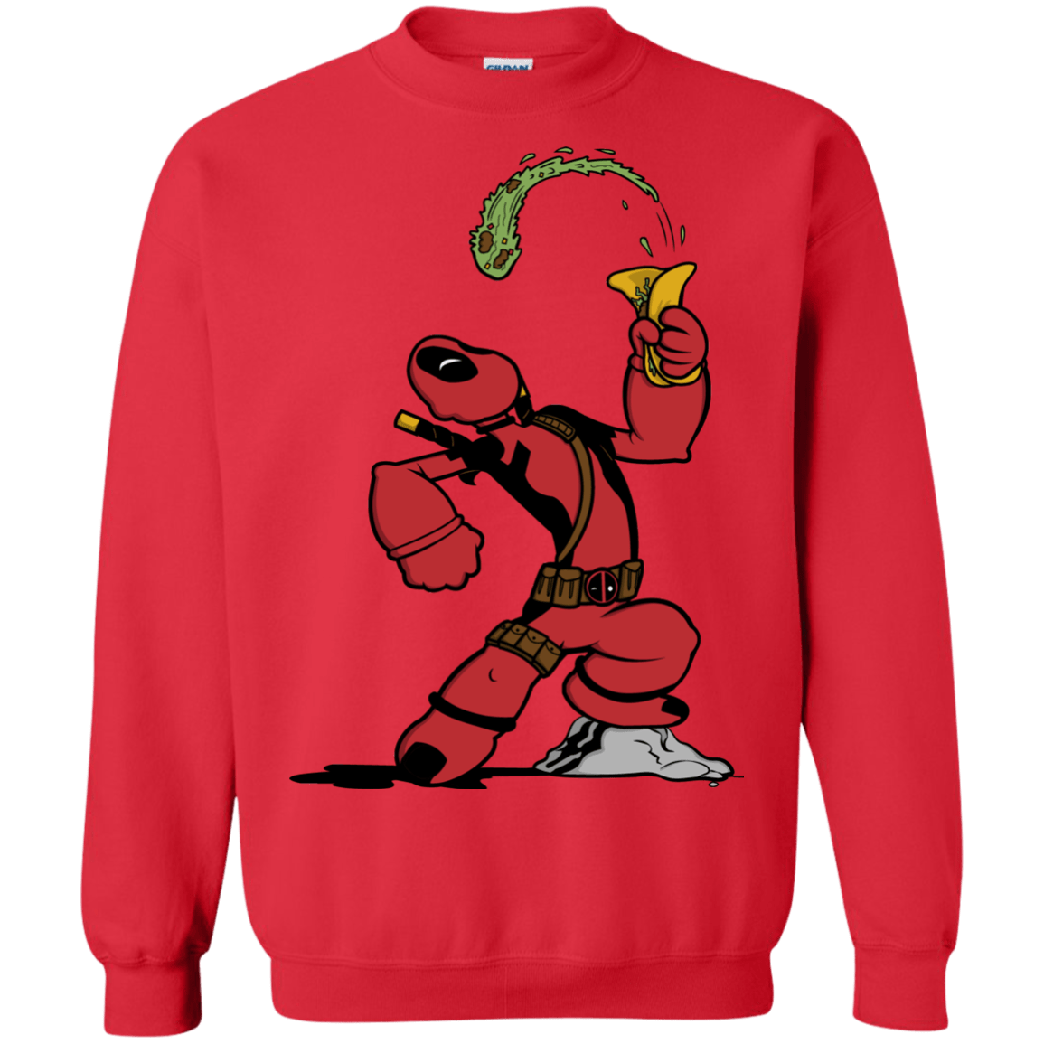 Sweatshirts Red / S Tacopeye Crewneck Sweatshirt