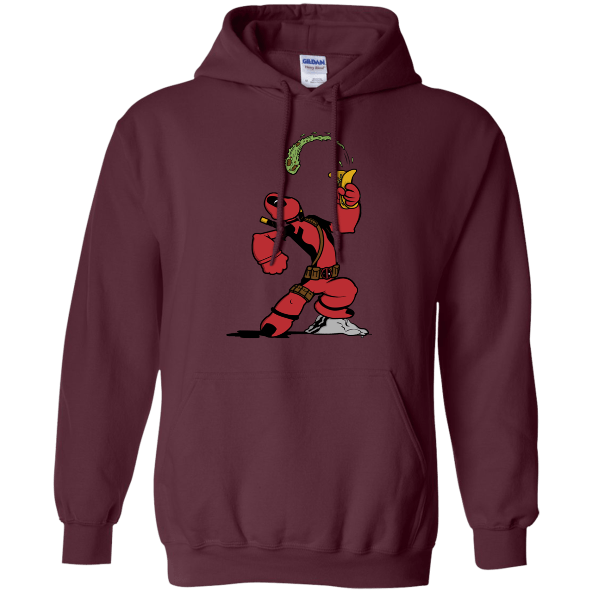 Sweatshirts Maroon / S Tacopeye Pullover Hoodie